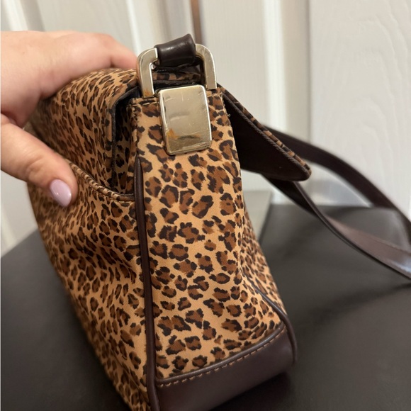 Vintage Leopard Print Liz Claiborne Purse - Picture 3 of 10